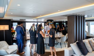 The Luxury Network Australia Member Superyacht Sahana Host a day on Sydney Harbour