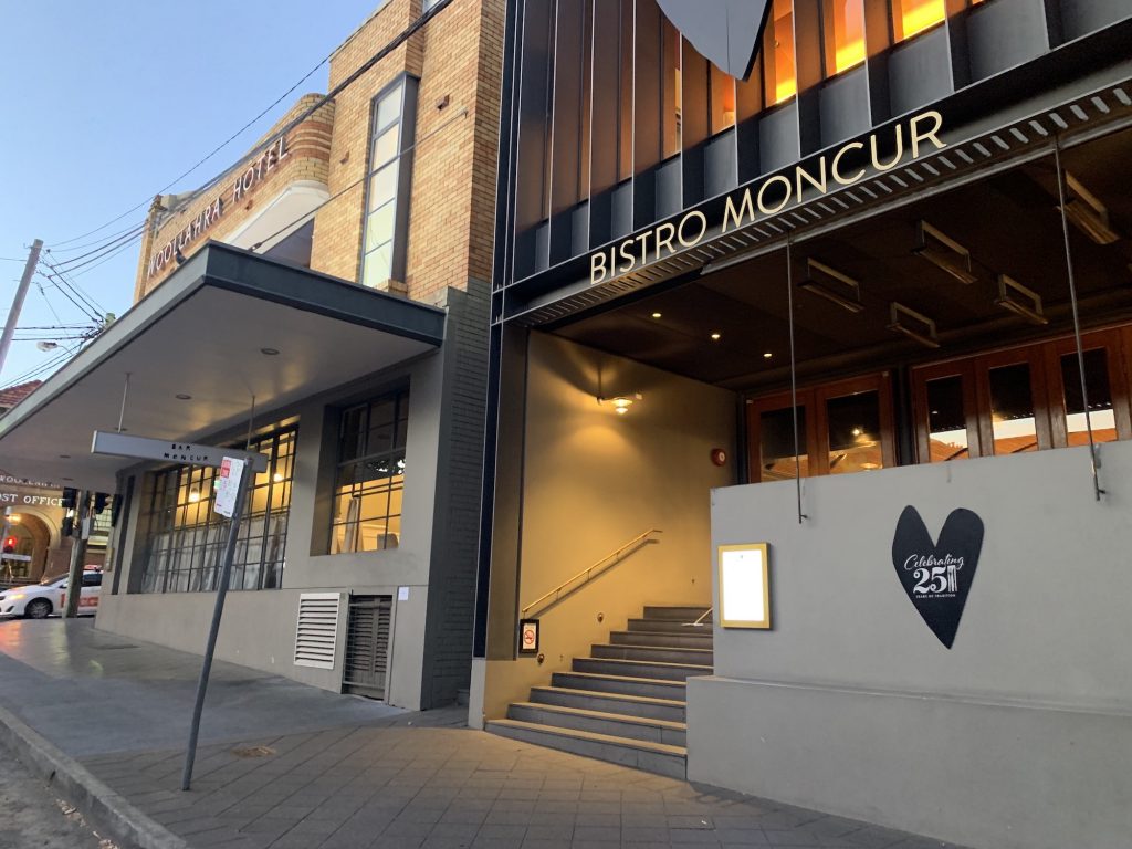 Bistro Moncur, Bar Moncur, The Woollahra Hotel and Moncur Cellars Join The Luxury Network Australia