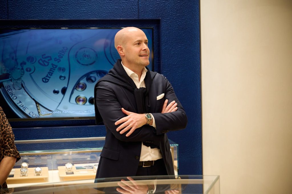 A superb evening at the new Grand Seiko boutique in Melbourne