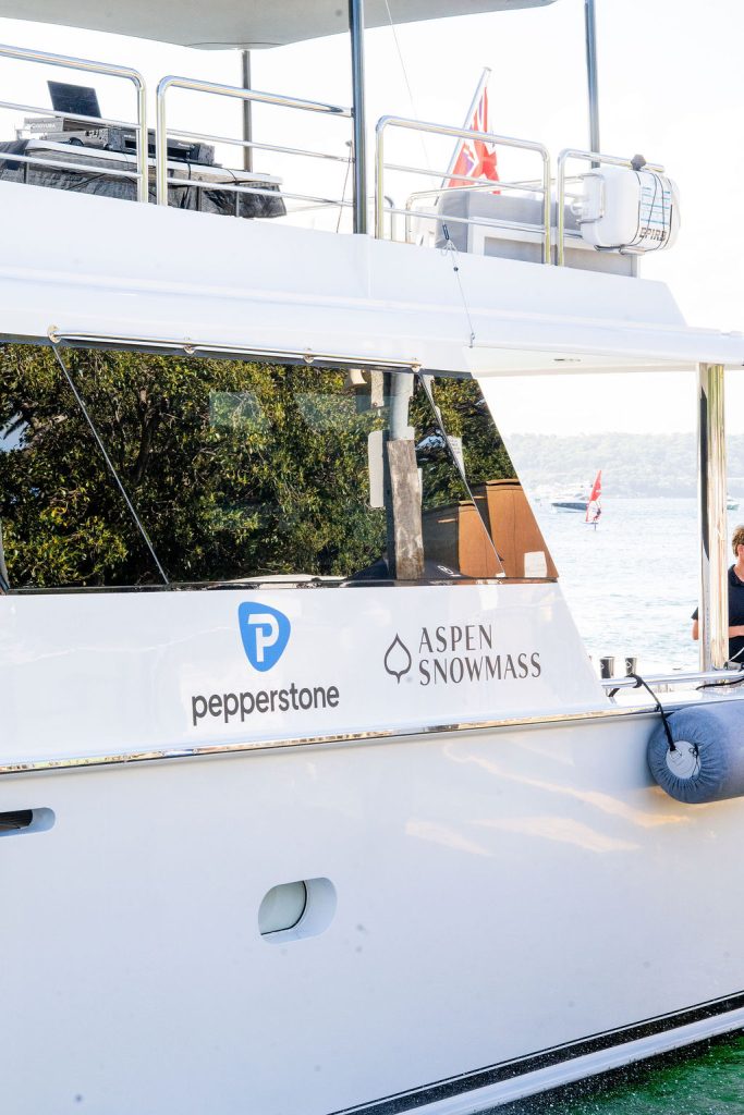 Aspen Snowmass and Pepperstone Superyacht experience for Sail GP